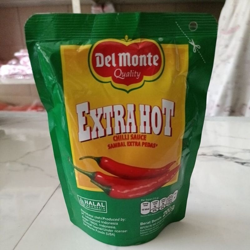 

Del Monte Saus Extra Hot 200g