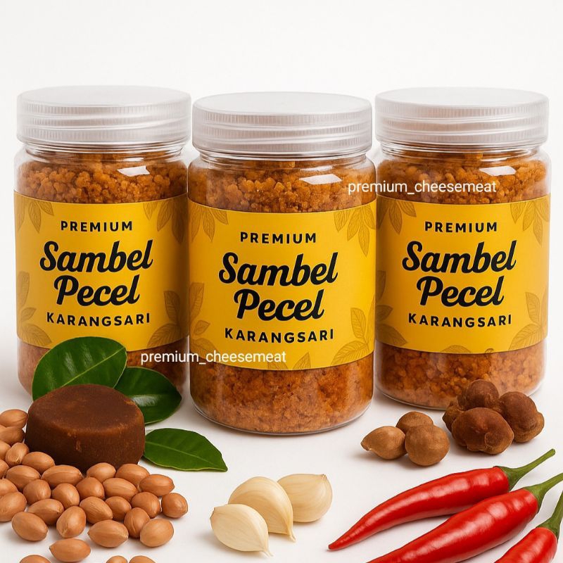 500 gram | Premium Sambel Pecel Karangsari | Sambel Pecel Karangsari | Sambel Pecel Blitar