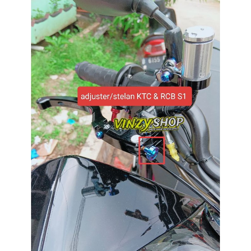 adjuster / stelan KTC & RCB S1 titanium gr5