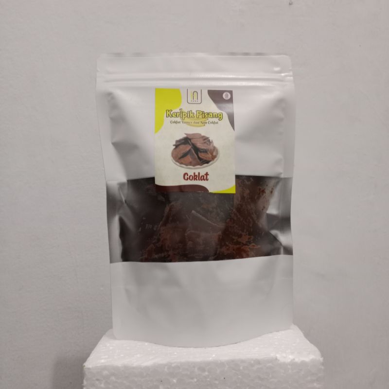 

Keripik pisang coklat lumer