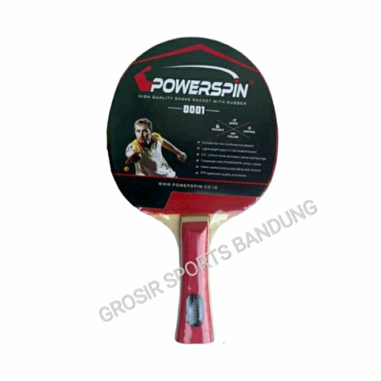 55TERBAIK BET PING PONG  BAT TENNIS MEJA POWER SPIN 1 ORIGINAL