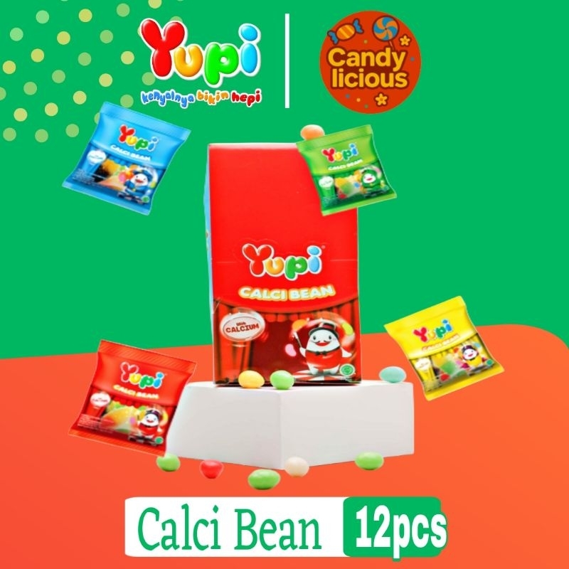 

Permen Yupi Calci Bean Display Box isi 12pcs