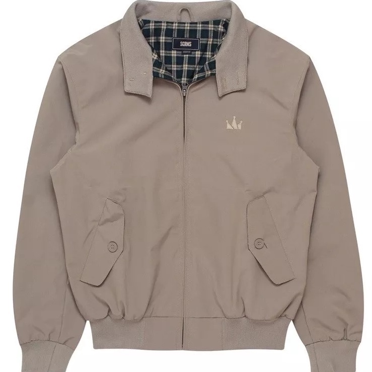 55BIG SALE Screamous Jacket Harrington CLETO CREAM jaket PRIA WANITA