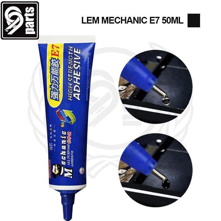 55VIRAL Lem Touchscreen Mechanic E7 5ML  Lem LCD Mechanic Hitam 5ml  Lem LCD Mechanic Putih 5ml