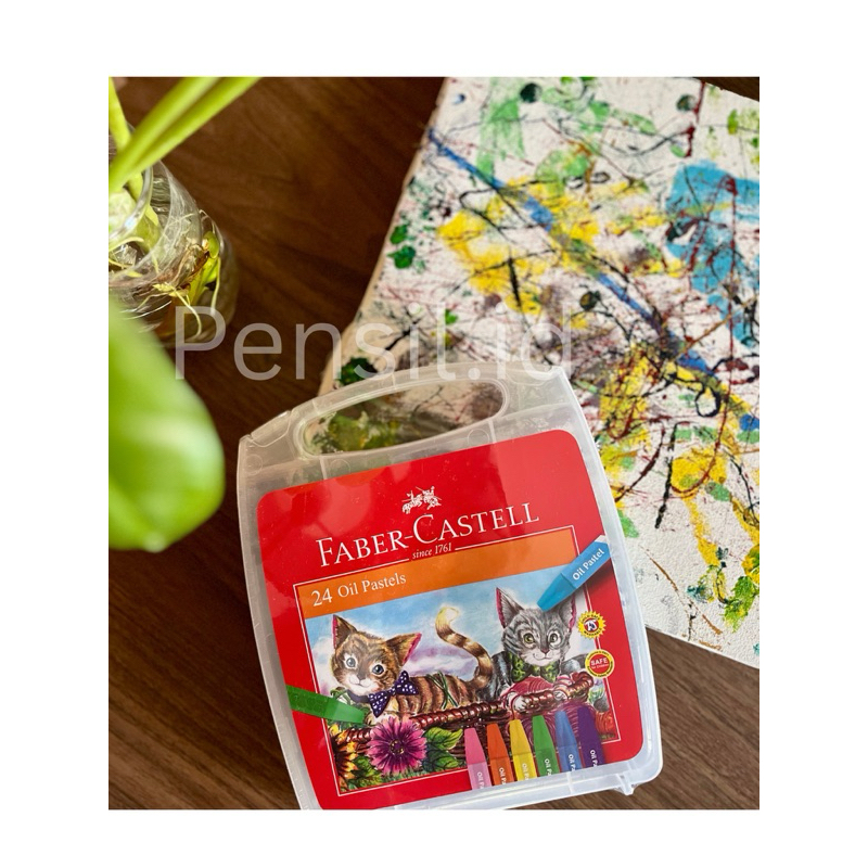 

Crayon Oil Pastel Faber Castell 24 Warna ORIGINAL murah