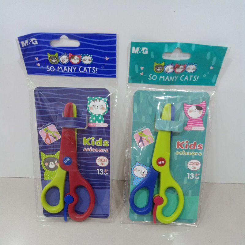 

Gunting kertas Anak Aman-Mini Safety scissors for kids