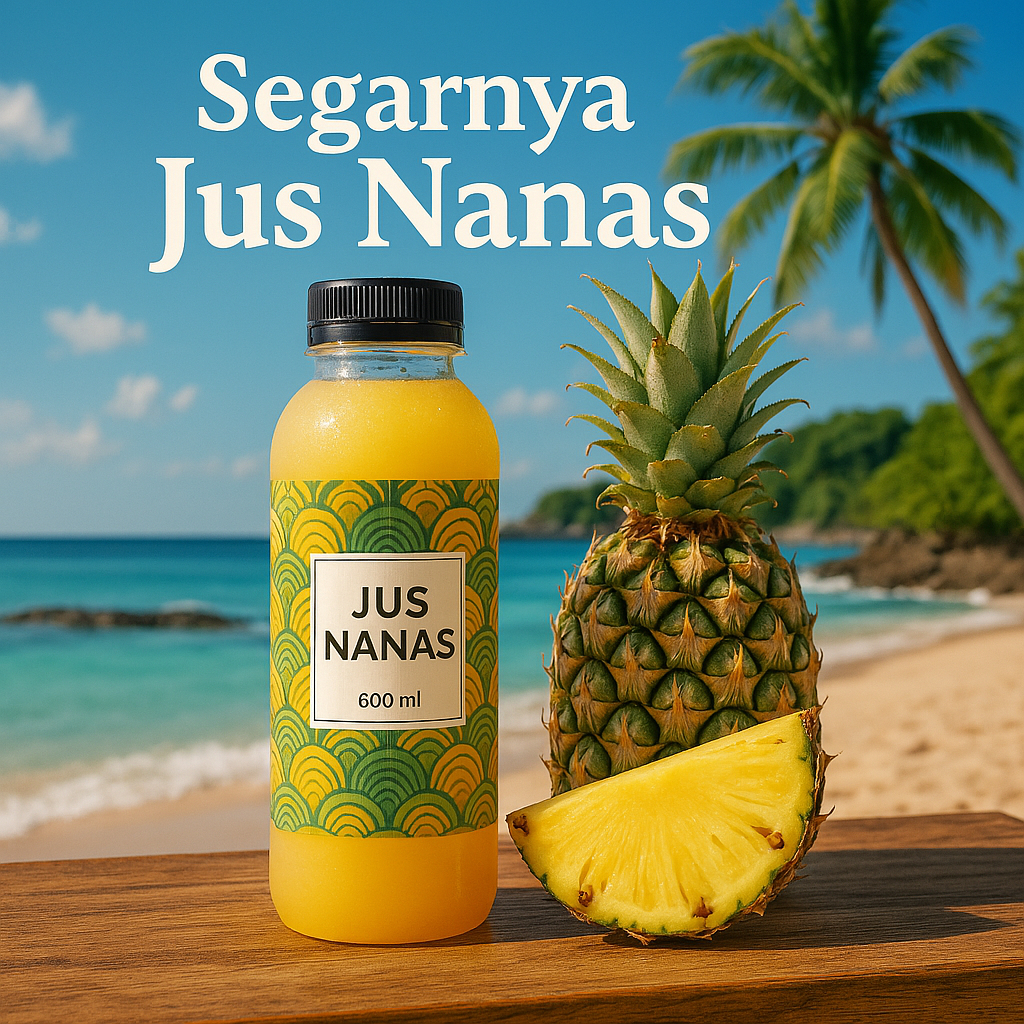 

Jus Nanas – Segarnya Nanas Tropis