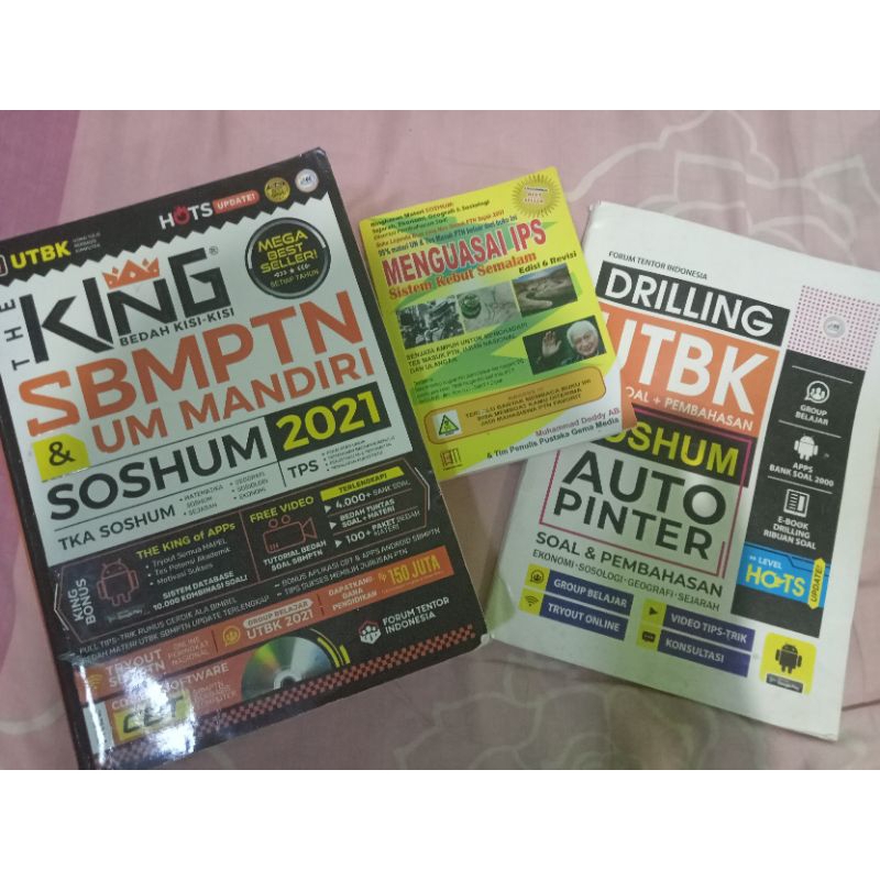 BUKU THE KING SBMPTN SOSHUM & SKS KUNING 2021