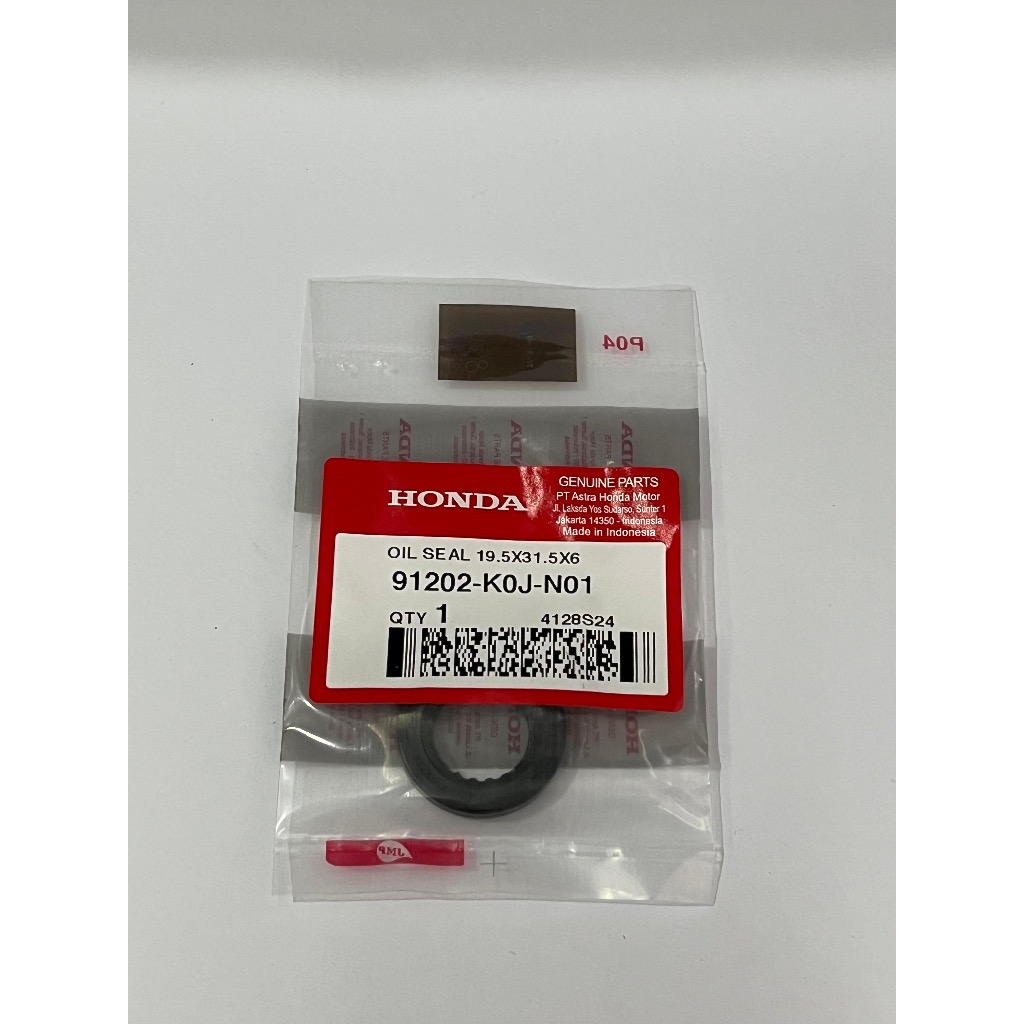 SEAL KRUG AS GENIO 91202-K0J-N01 ORIGINAL AHM