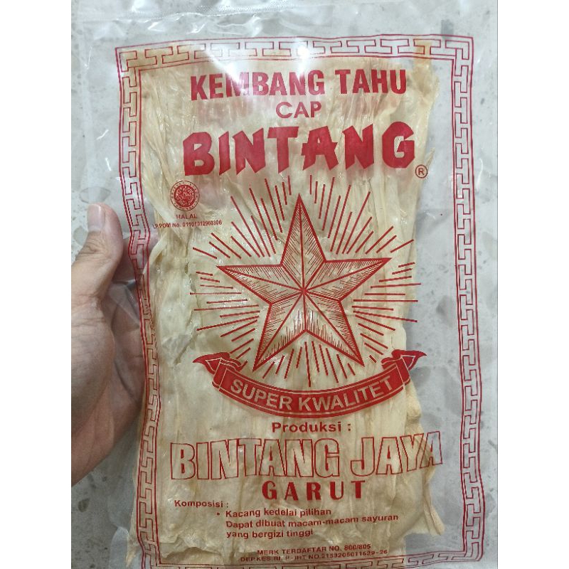 

Kembang Tahu Cap Bintang Kemasan 100 Gram