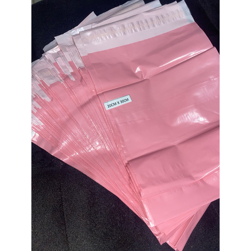 

Plastik Polymailer Baby Pink Premium Glossy (Kantong Packing Olshop) Ecer, ukuran 20x30n