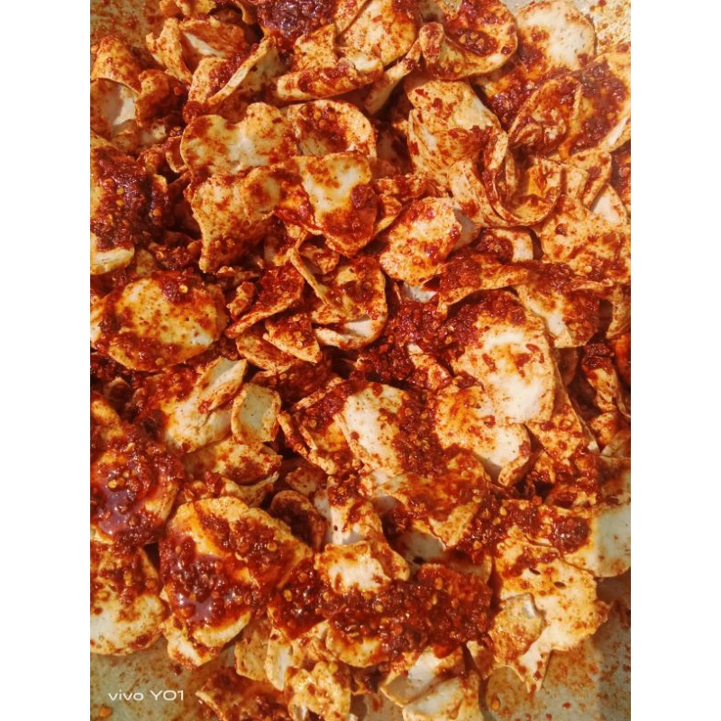 

basreng koin kriuk daun jeruk gurih