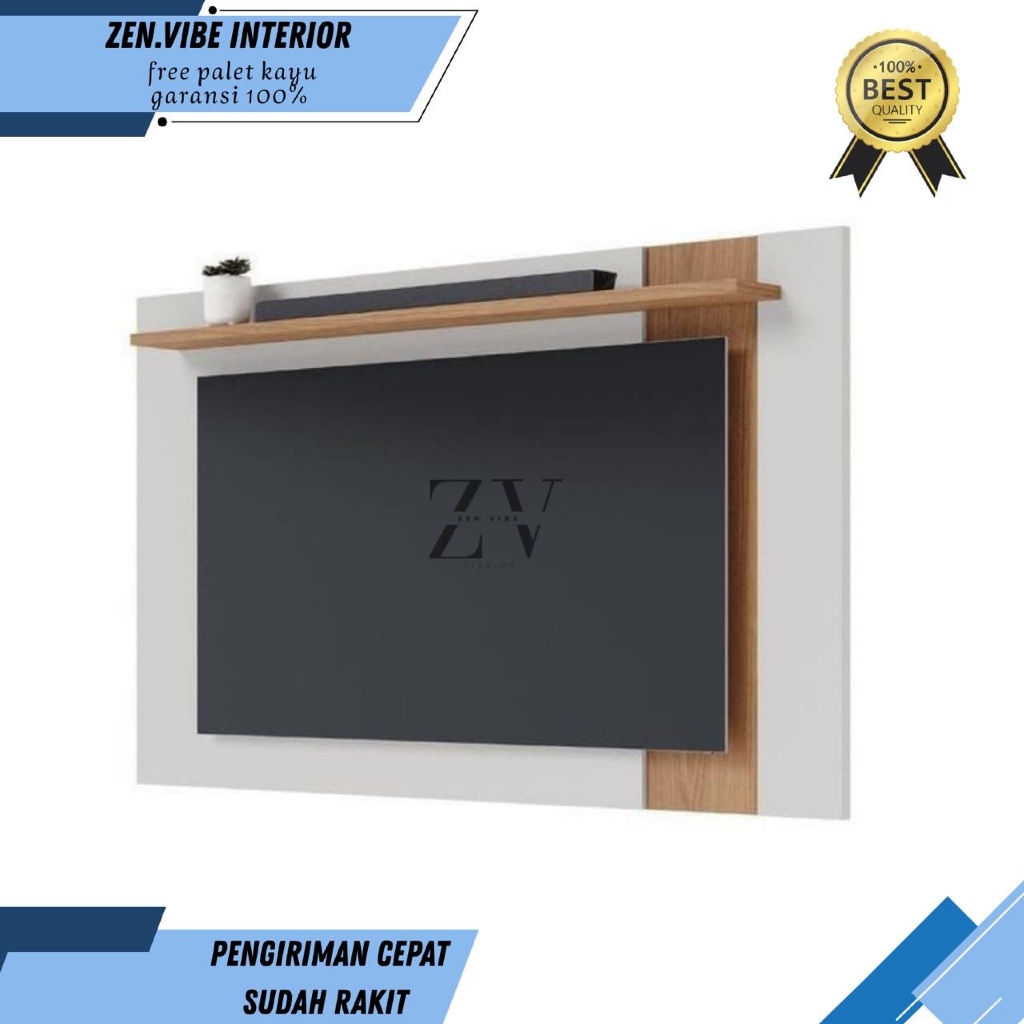BACKDROP TV SIMPLE DAN ELEGANT BACKDROP TV MODERN JV01