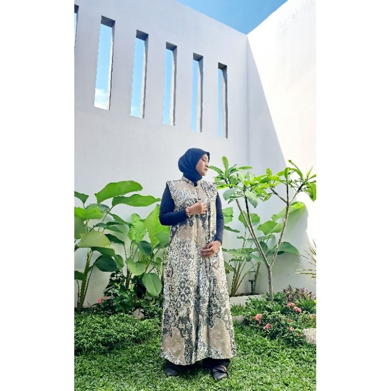Outer Batik Wanita Gamis