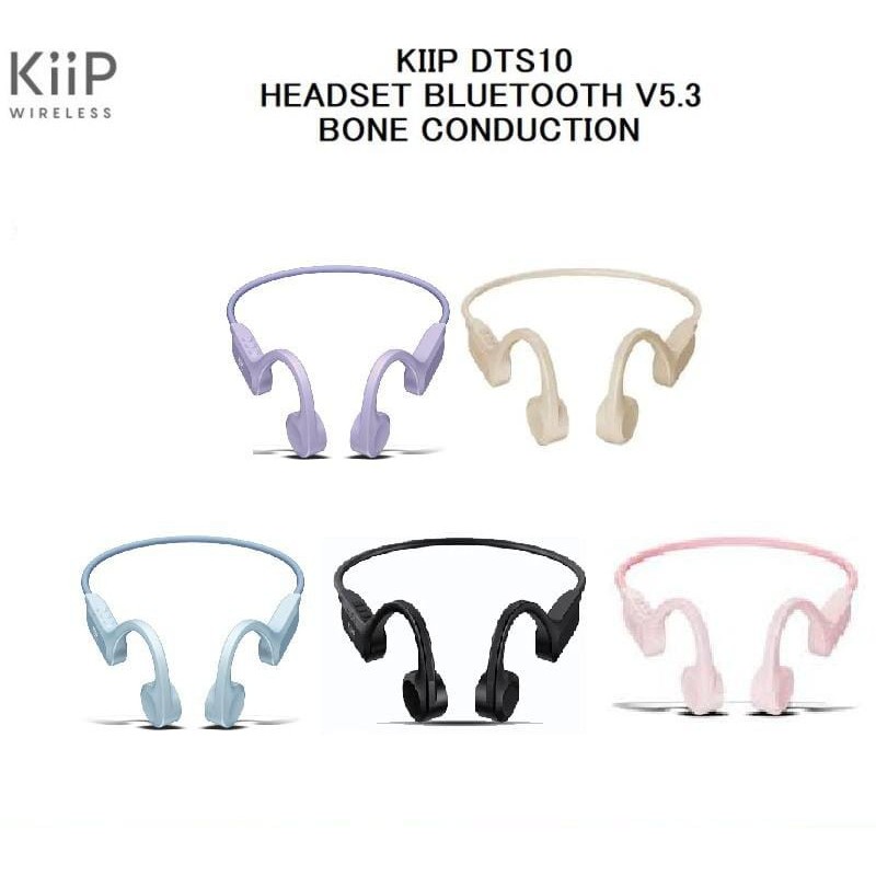 KIIP DTS10 Headset Bluetooth Olahraga KIIP DTS 10 V5.3 Headset Sport Bluetooth Headset Wireless