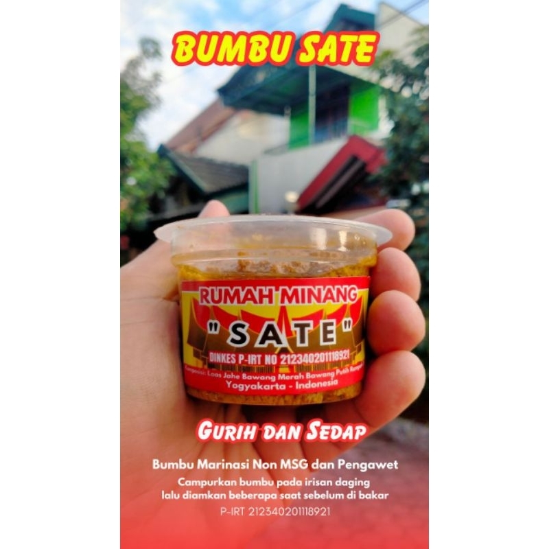 

Bumbu minang SATE ||#bumbuminangsate