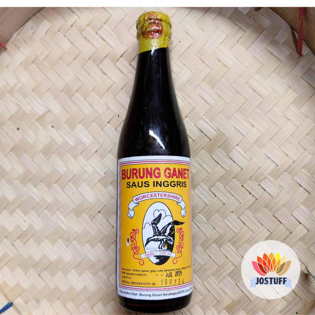 

Saos Saus Kecap Inggris Burung Ganet 300 ml
