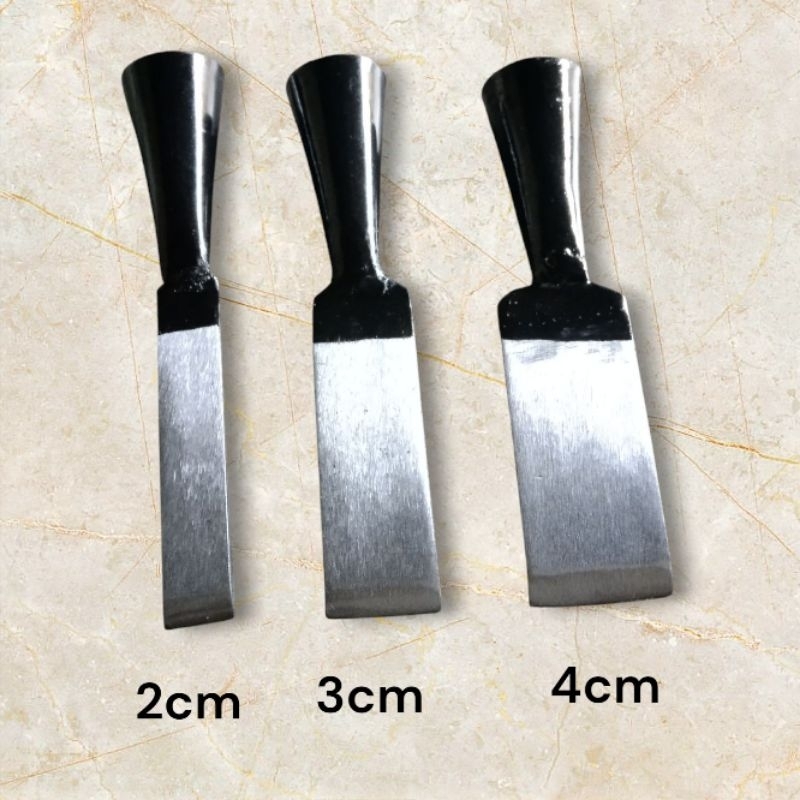 tatah kayu//pahat kayu//tatah baja//tatah bobok//tatah 1set isi 3pcs//alat pertukangan