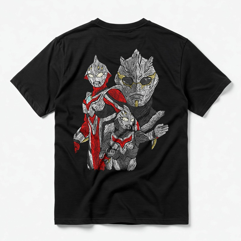 KAOSZO - Streetwear T-Shirt - Ultraman Series - Kaos Ultraman Nexus Junis - UL007