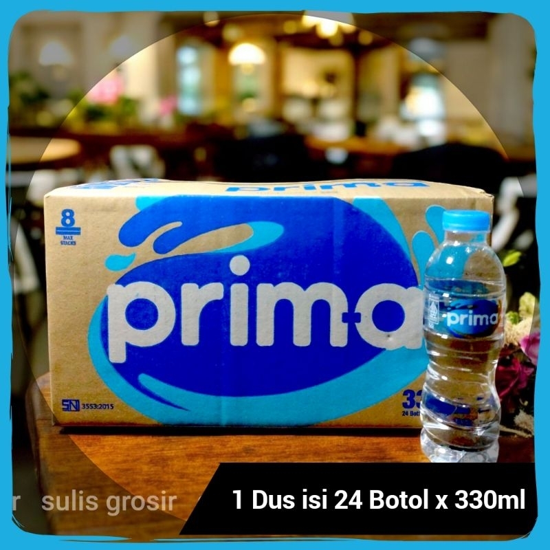 

Prima Air Mineral Kemasan Botol 330ml Per Dus isi 24pcs