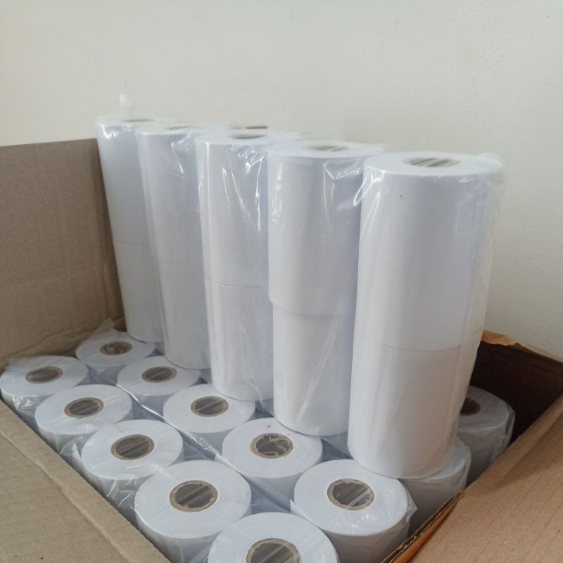

Kertas kasir struk HVS 1 play ukuran 75x60mm