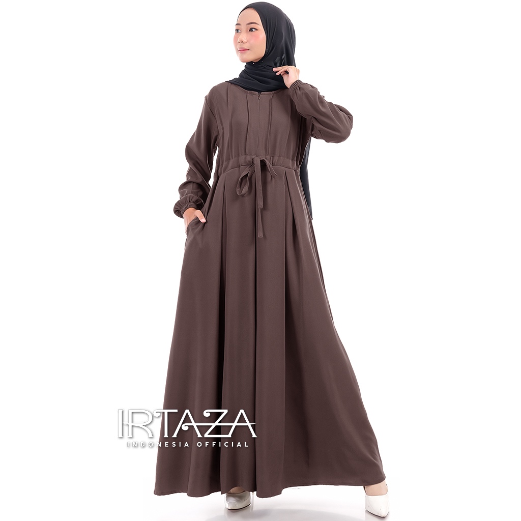 Melia Dress Gamis Polos Shakila