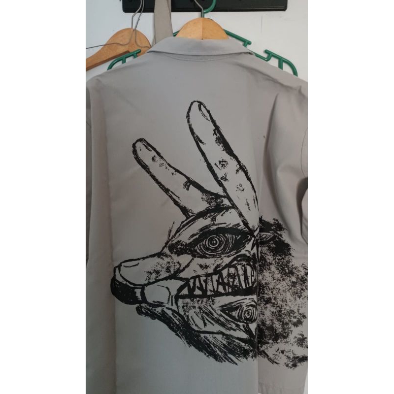 Kemeja Button Up Kon by Hishiro