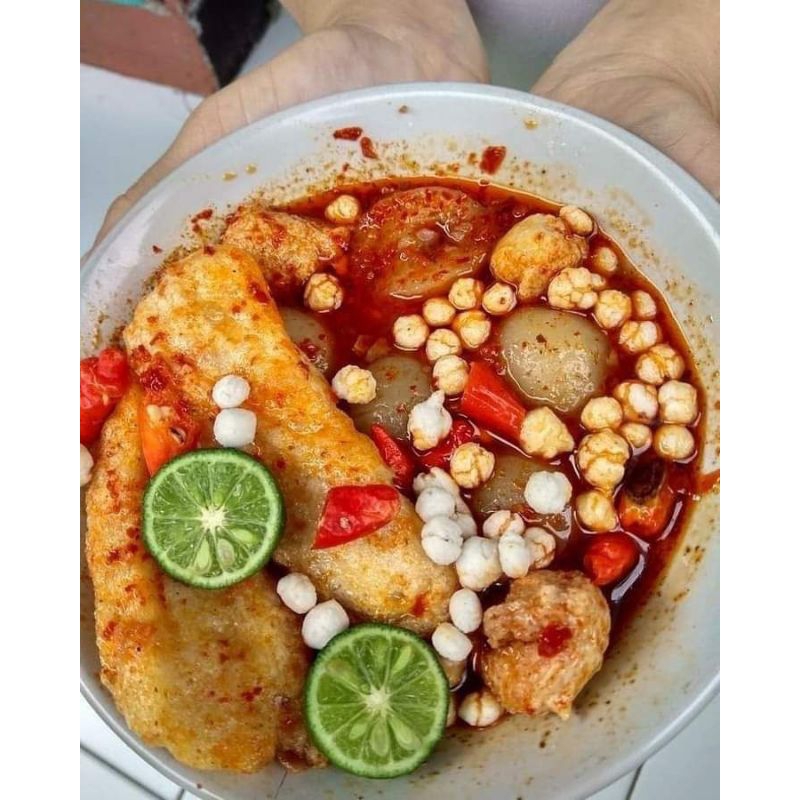 

baso Aci ayam suwir pedas super hot