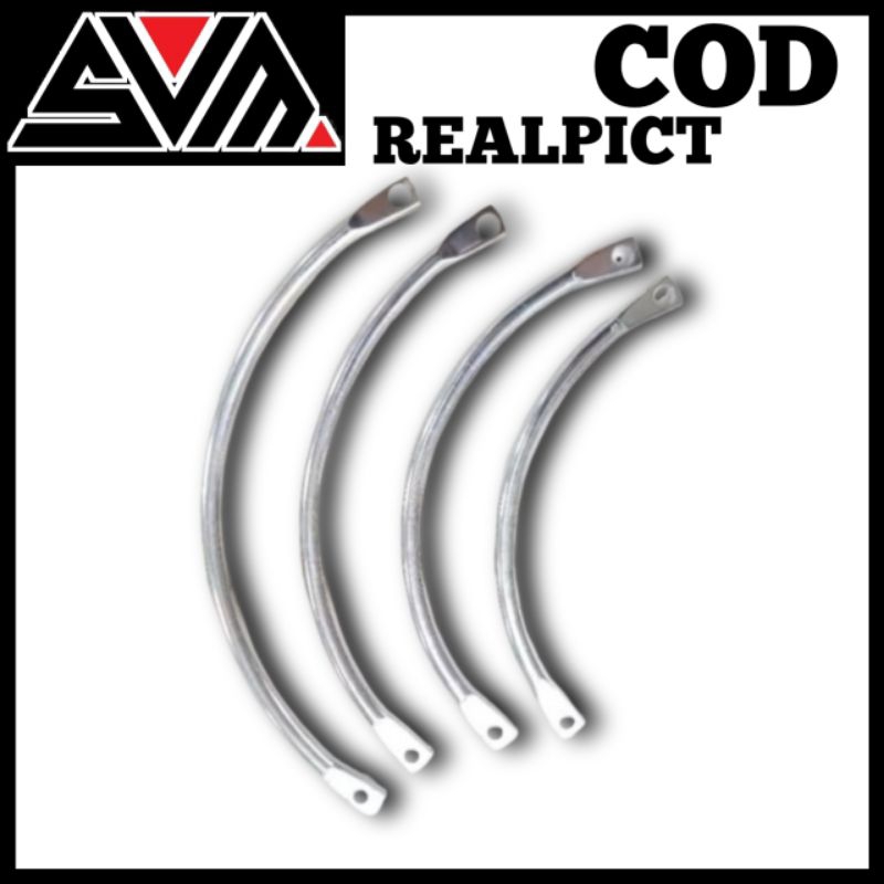 TAHANAN KNALPOT PANGKON KNALPOT FULL BESI CROM PNP MOTOR BEBEK MATIC HEREK CB GL MP TIGER CRF KLX AE