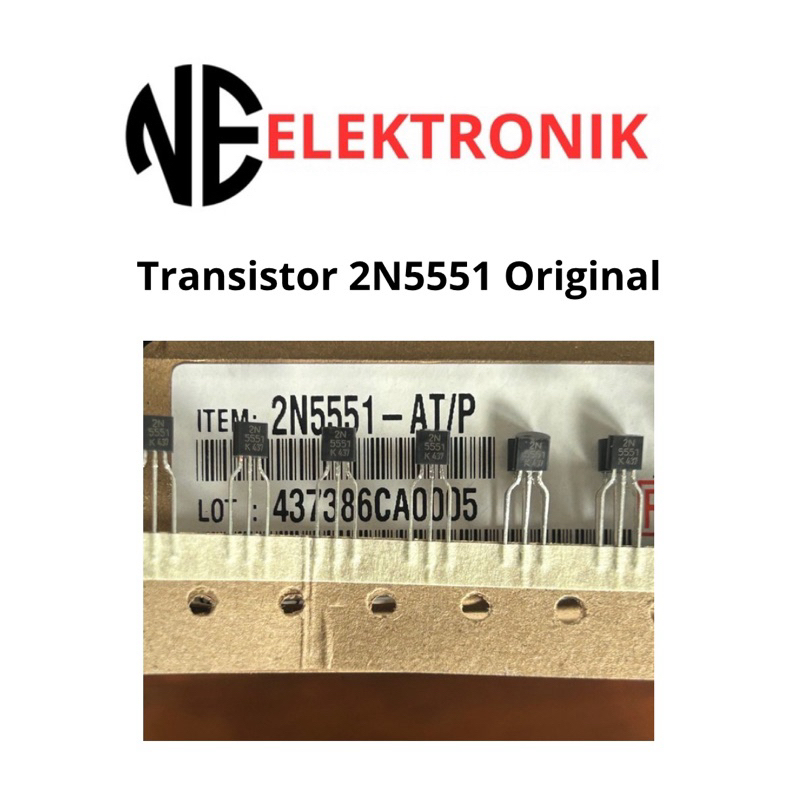 Transistor 2N5551 TR 2N 5551 Original KEC