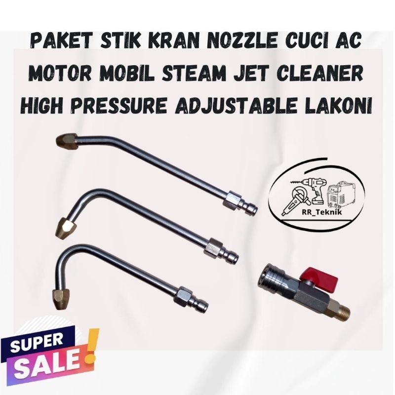 Stik Kran Nozzle Ac Steam Jet Cleaner High Pressure Lakoni Laguna