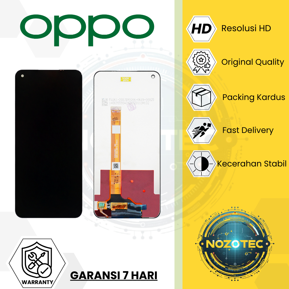 LCD TOUCHSCREEN HP OPPO A54 5G / OPPO A74 5G / OPPO A93 5G / CPH2195 SPAREPART LAYAR SENTUH SET ORIG