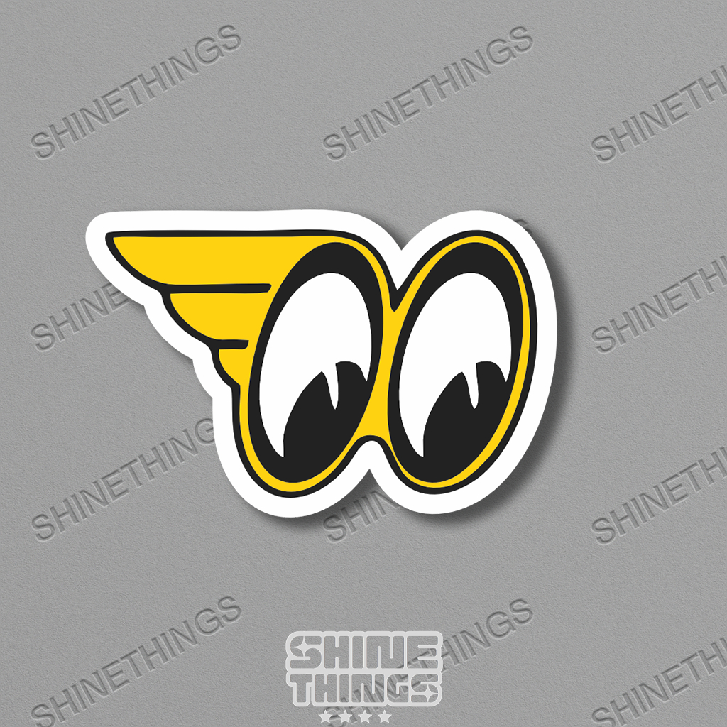 

[Stiker Satuan] stiker aesthetic MOONEYES || sticker aesthetic brand hypebeast MOON EYES
