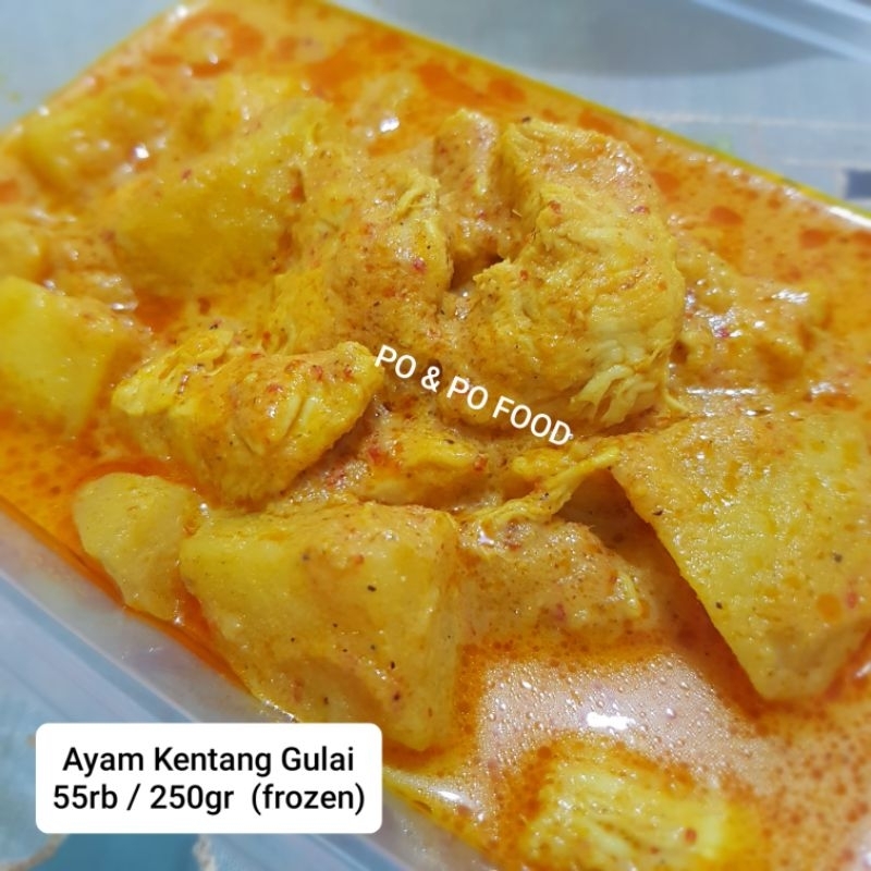 

Ayam Kentang Gulai Kari 250gr frozen