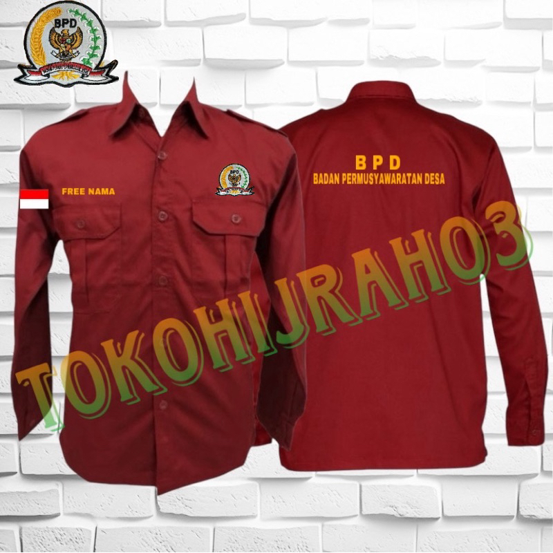 Seragam Baju BPD Kemeja BPD Kemeja Kerja BPD Seragam BPD PDH