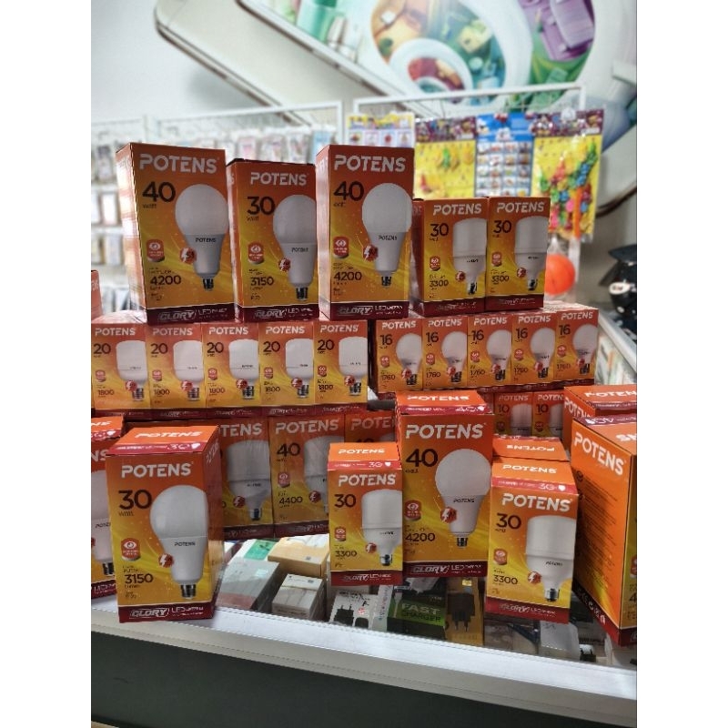 Lampu led Potens / kapsul /Bulb garansi