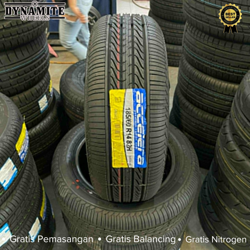 Ban Mobil Tubles Ukuran 185 60 Ring 14 Accelera Ecoplush Ban Mobil Harian Murah 185/6014