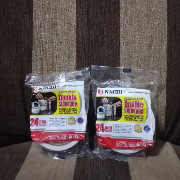 

Double Tape Nachi/24 mm/10 Yards/Perekat awet dan tahan lama
