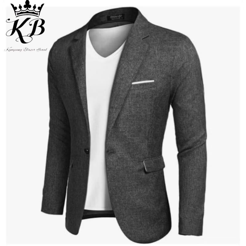 Jas Slim-fit Formal Bahan wol Stretch-Jas Pria Wol strech Slim-fit terbaru-Jas Formal pria