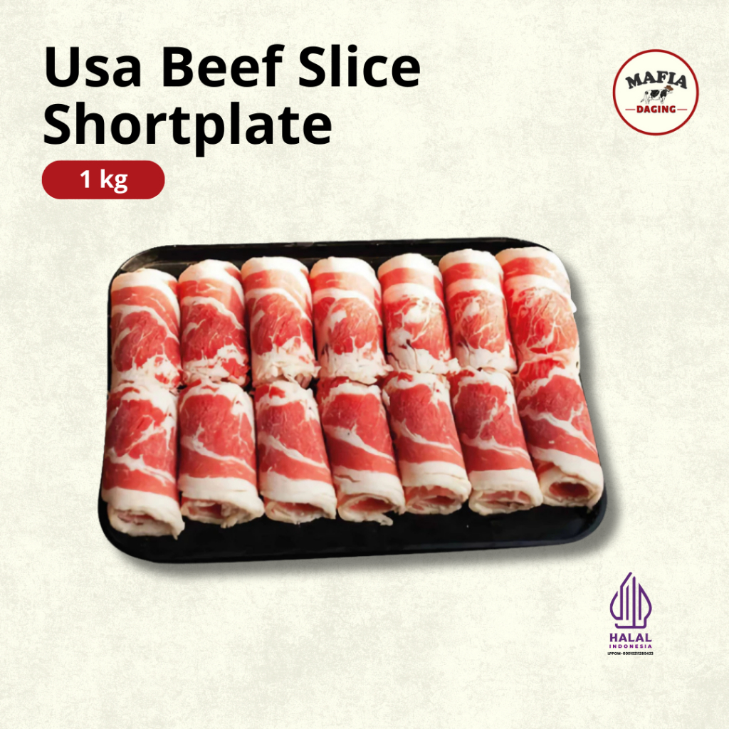 

USA Beef Slice / Yoshinoya Beef Slice Shortplate - 1 kg