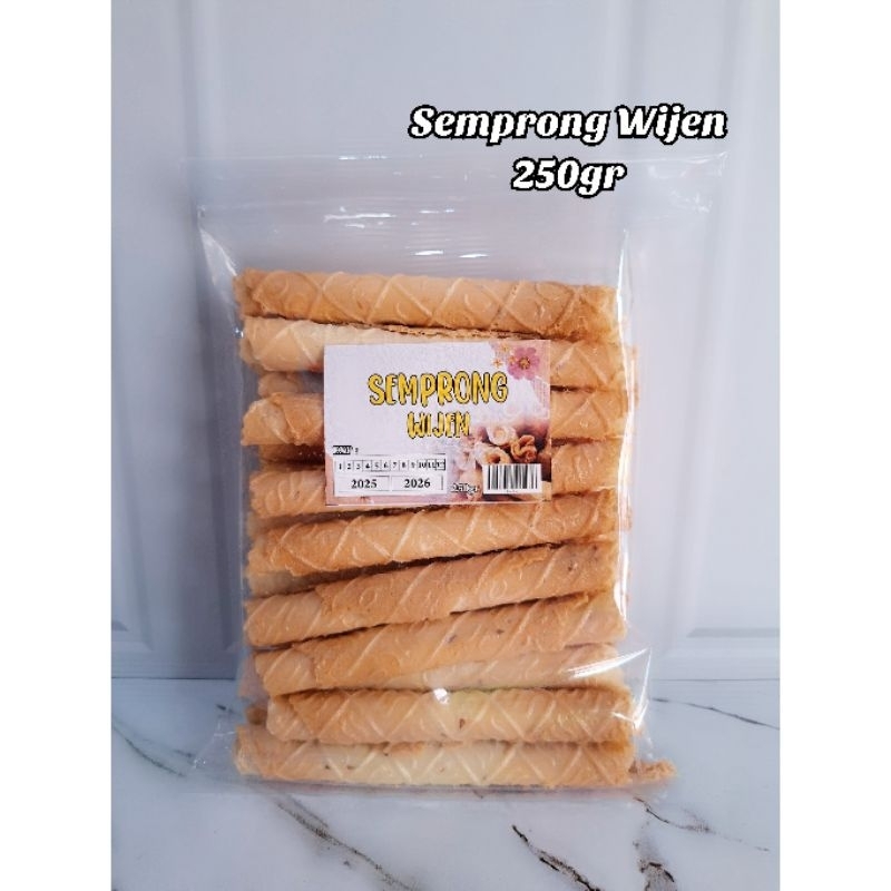 

Semprong Wijen 250gr Snack Cemilan