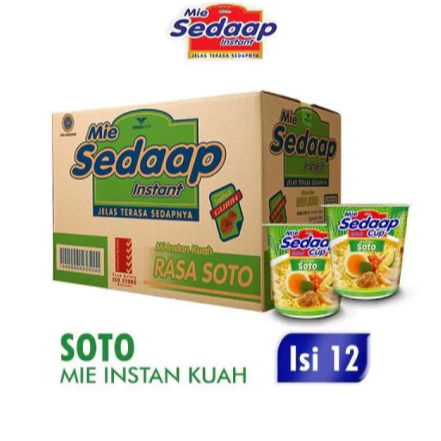 

MIE SEDAAP CUP SOTO 1 DUS