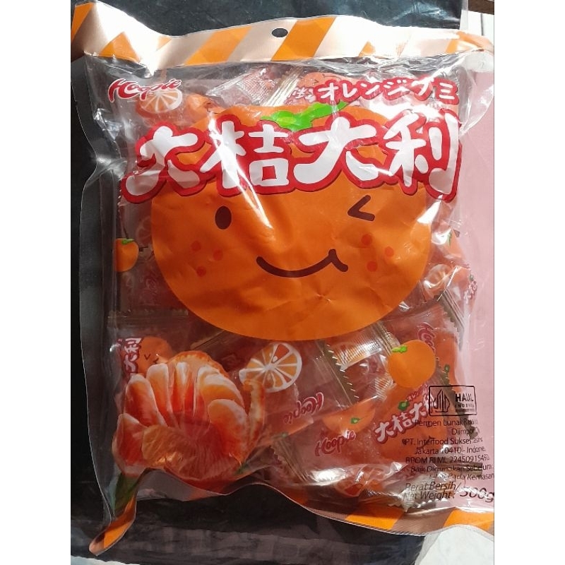 

NARAYA HOOPIE JERUK 500gr isi -+34pcs. Expired 2026.