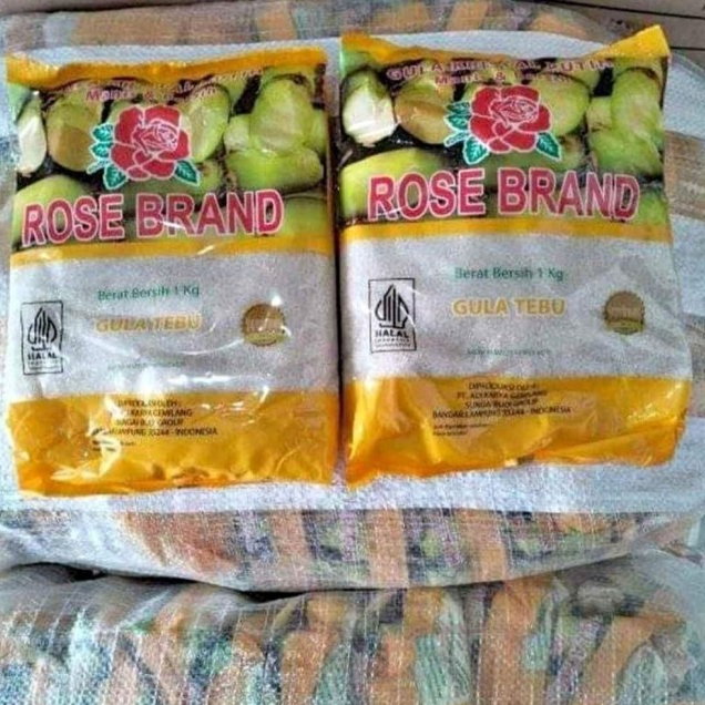 

ROSE BRAND GULA PASIR 1 KG PAKET HEMAT ISI 7,8,10 & 12 - MJ 114