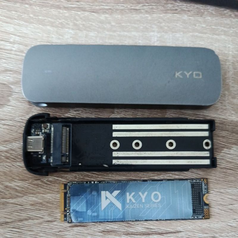 Casing Kyo Kaizen NVME m.2 support Max 2TB