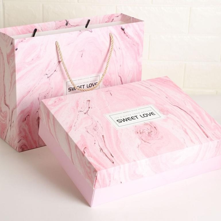 

30x21x8.5 Premium Hampers Gift Box Bag / Tas Kotak Kado Hadiah Souvenir Merchandise