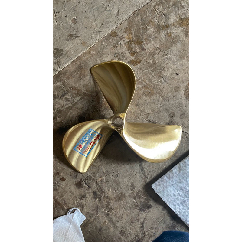 Kipas Perahu Pak Muslim Ts 180 Bahan Kuningan Kalimantan