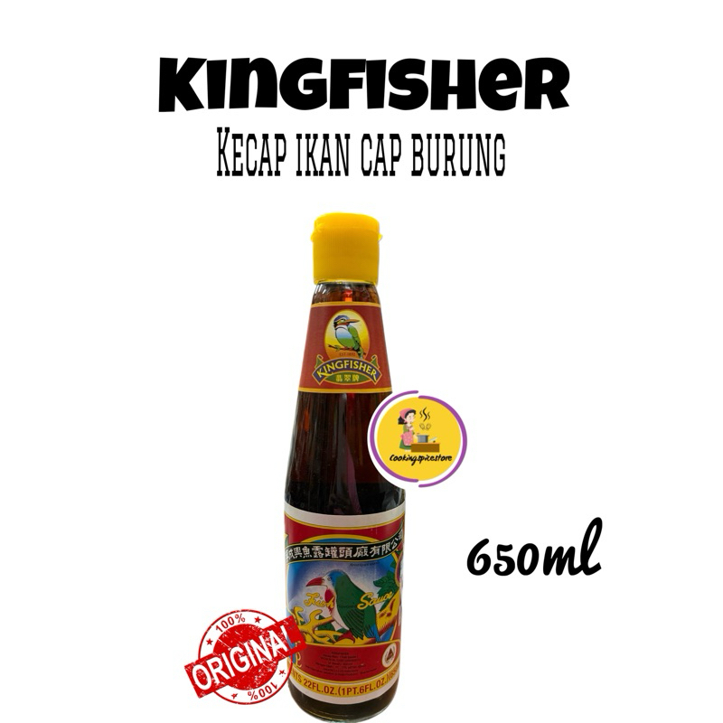 

KINGFISHER FISH SAUCE / KECAP IKAN / CAP BURUNG 650ml