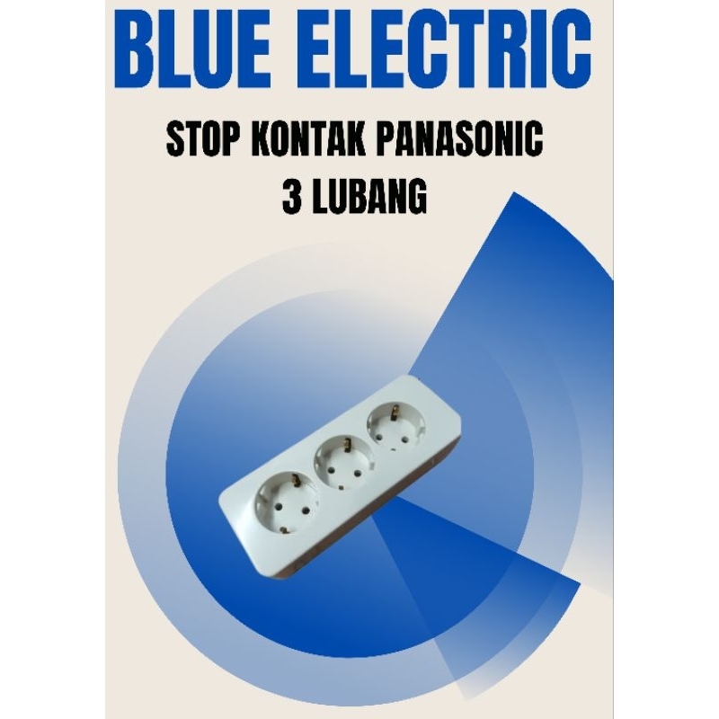 Stop Kontak Panasonic 3 Lubang