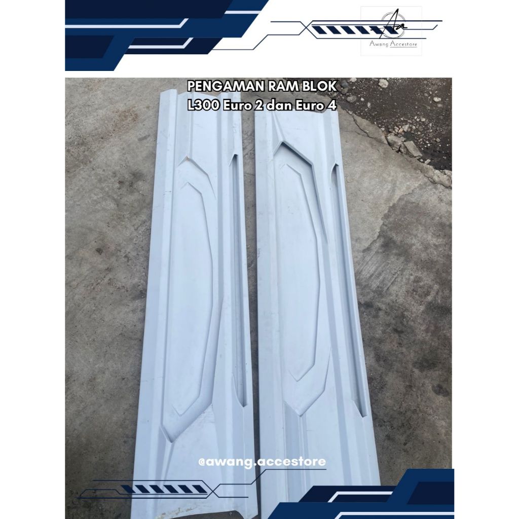 Pengaman Ramblok L300 Euro 2 Euro 4 Pengaman Samping Ram blok L300 BAK DATAR